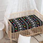 Christmas Tree Lights Print Baby Crib Sheet