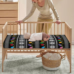 Christmas Tree Lights Print Baby Crib Sheet