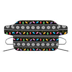 Christmas Tree Lights Print Car Windshield Snow Cover