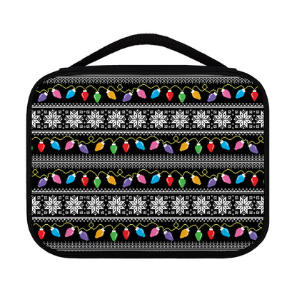 Christmas Tree Lights Print Classic Bible Case