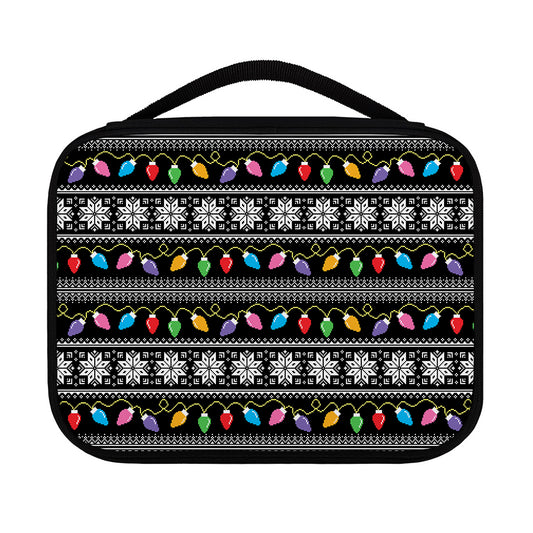 Christmas Tree Lights Print Classic Bible Case