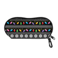 Christmas Tree Lights Print Glasses Case
