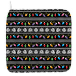 Christmas Tree Lights Print Hand Towel