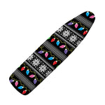Christmas Tree Lights Print Ironing Board Cover
