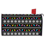 Christmas Tree Lights Print Mailbox Cover