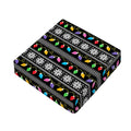 Christmas Tree Lights Print Outdoor Seat Cushion Cover
