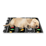 Christmas Tree Lights Print Pet Cooling Mat Cover