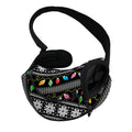 Christmas Tree Lights Print Pet Sling Carrier