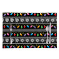 Christmas Tree Lights Print Placemat