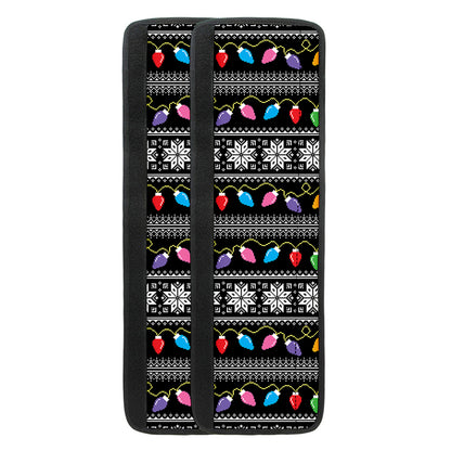 Christmas Tree Lights Print Refrigerator Handle Covers