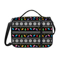 Christmas Tree Lights Print Shoulder Strap Bible Bag