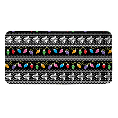 Christmas Tree Lights Print Towel