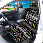 Christmas Tree Lights Print Waterproof Car Seat Cover