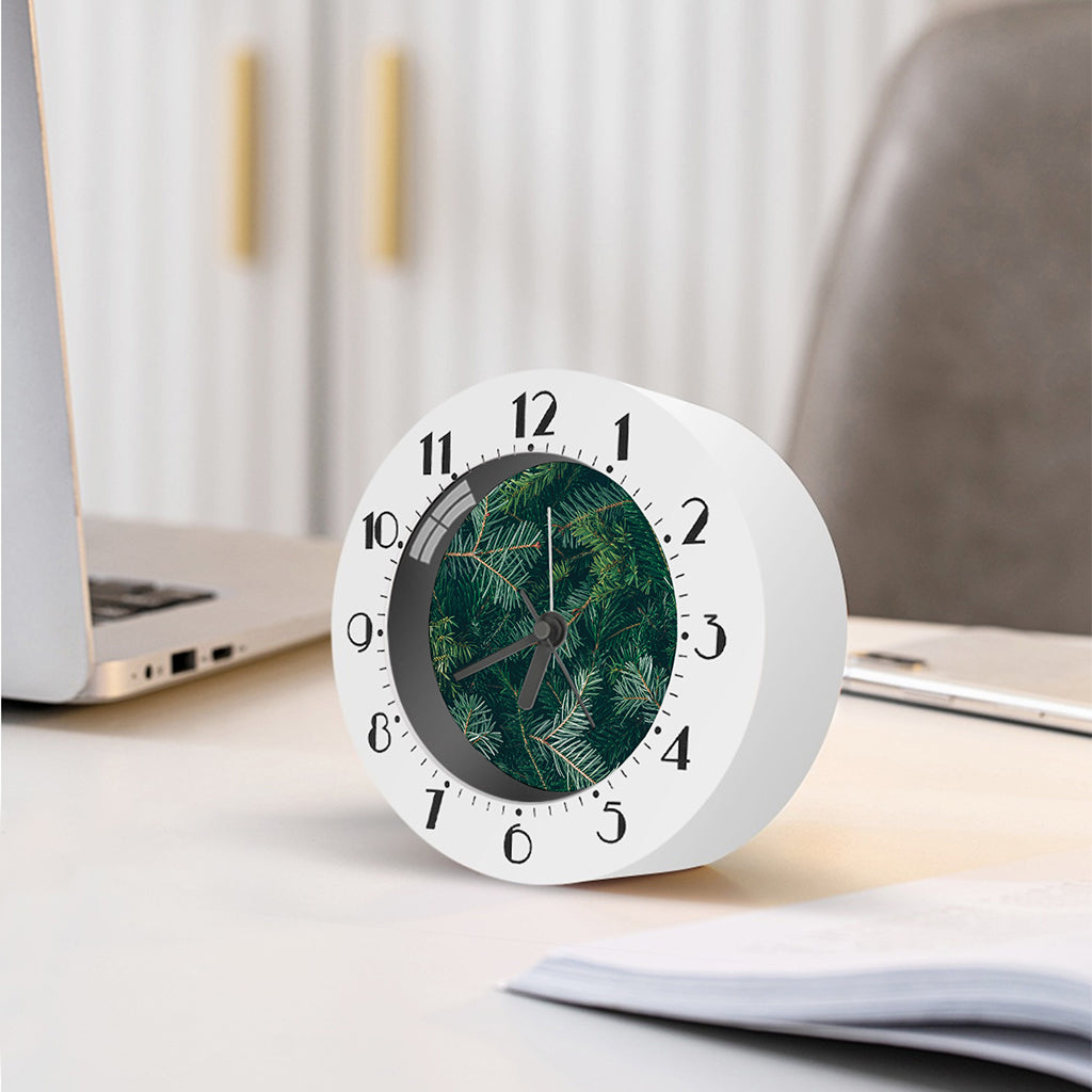 Christmas Tree Print Alarm Clock