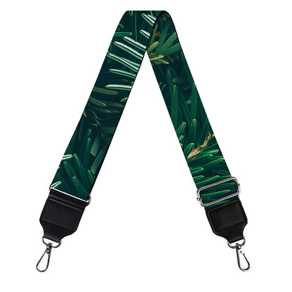 Christmas Tree Print Bag Strap