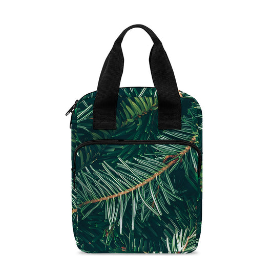 Christmas Tree Print Bible Tote Bag