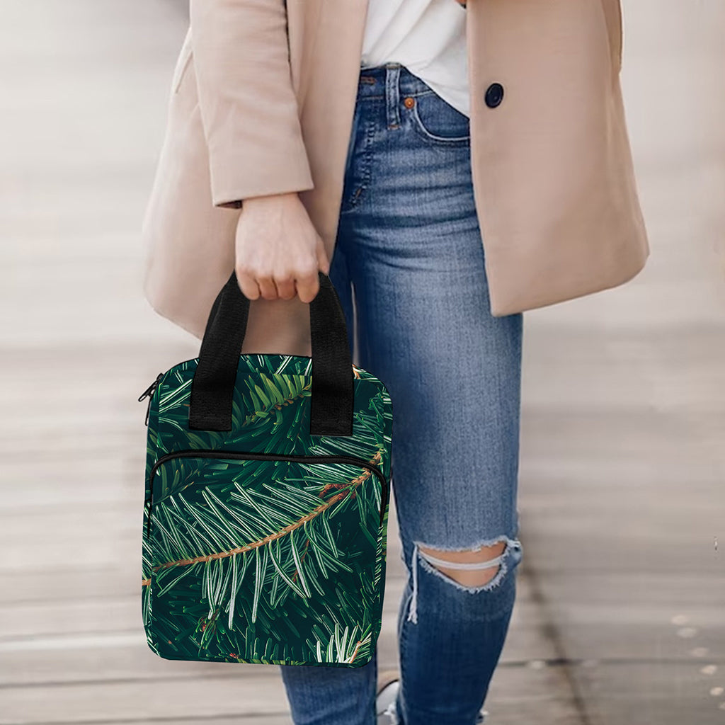 Christmas Tree Print Bible Tote Bag