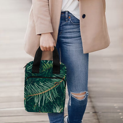 Christmas Tree Print Bible Tote Bag