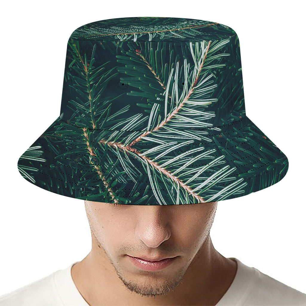 Christmas Tree Print Bucket Hat