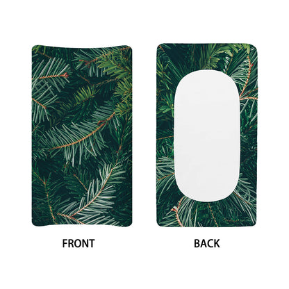 Christmas Tree Print Changing Pad Cover