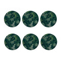 Christmas Tree Print Coaster Set