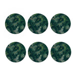 Christmas Tree Print Coaster Set