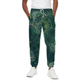 Christmas Tree Print Cotton Sweatpants