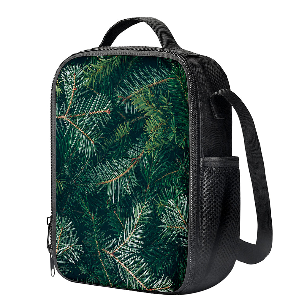 Christmas Tree Print Crossbody Lunch Bag