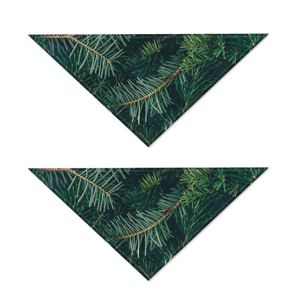 Christmas Tree Print Dog Bandana