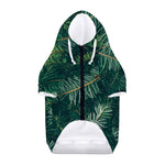 Christmas Tree Print Dog Zip Up Hoodie