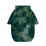 Christmas Tree Print Dog Zip Up Hoodie