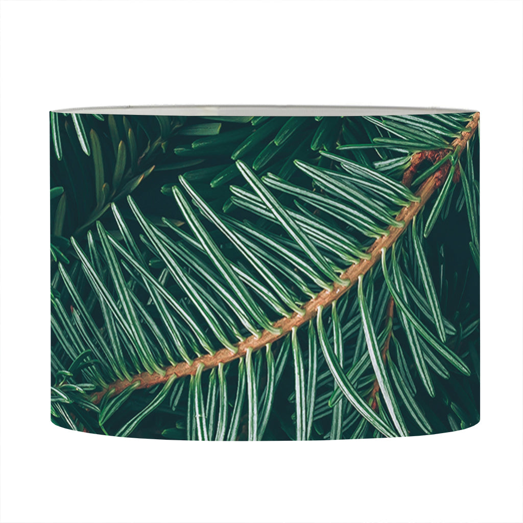 Christmas Tree Print Drum Lamp Shade