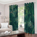 Christmas Tree Print Extra Wide Grommet Curtains