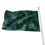 Christmas Tree Print Flag