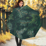Christmas Tree Print Foldable Umbrella