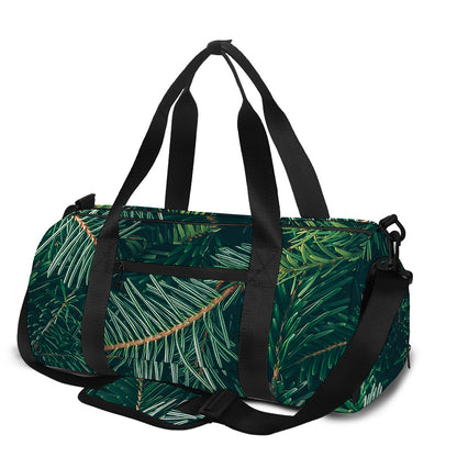 Christmas Tree Print Gym Bag