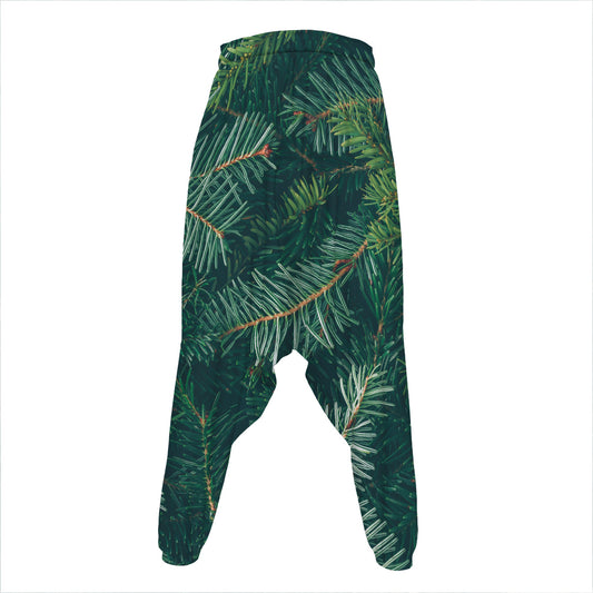 Christmas Tree Print Hammer Pants