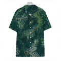 Christmas Tree Print Hawaiian Shirt