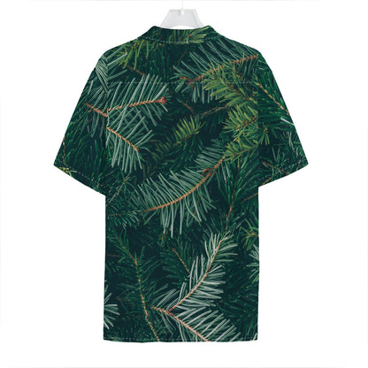 Christmas Tree Print Hawaiian Shirt