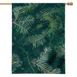 Christmas Tree Print House Flag