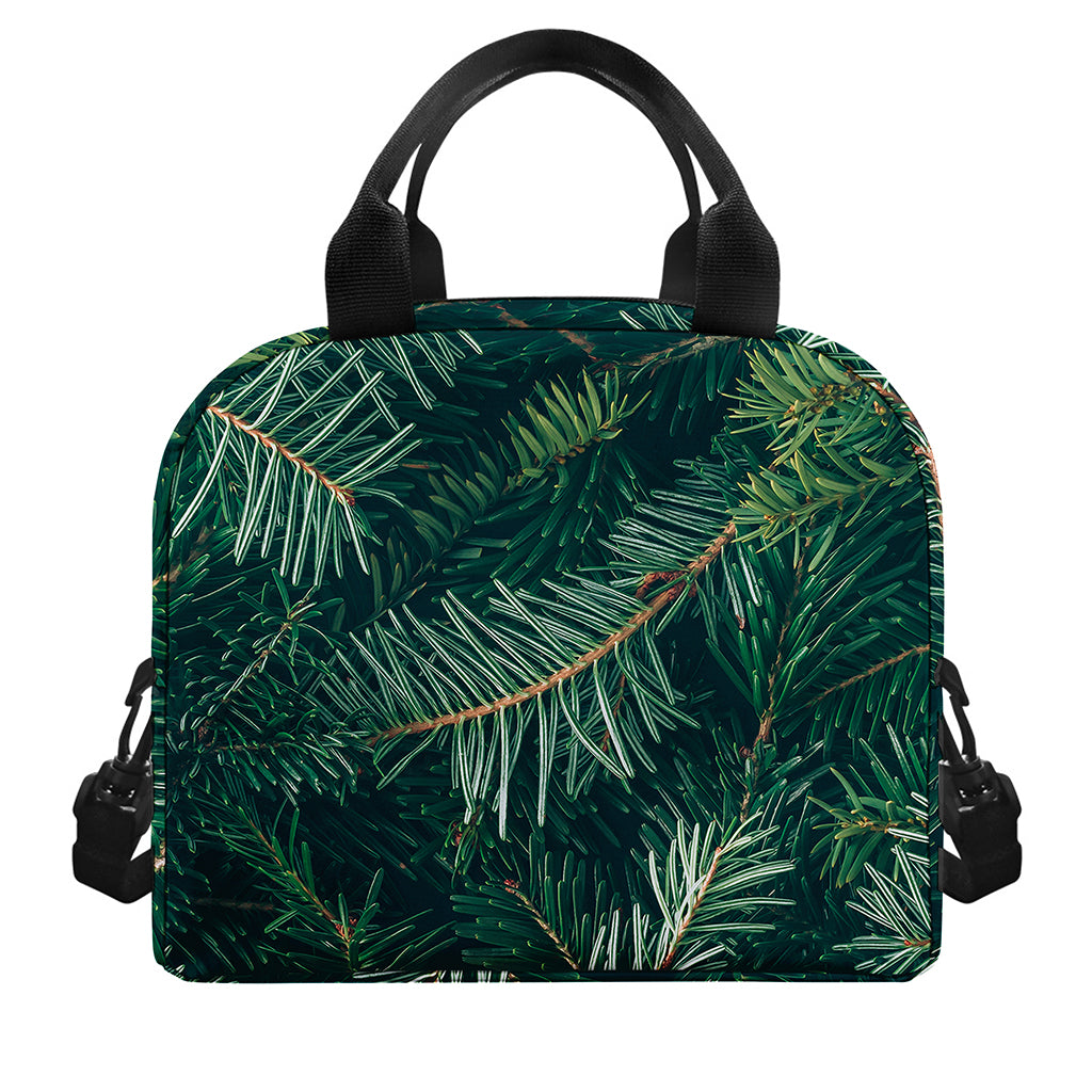 Christmas Tree Print Insulated Lunch Bag