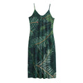 Christmas Tree Print Jersey Midi Cami Dress