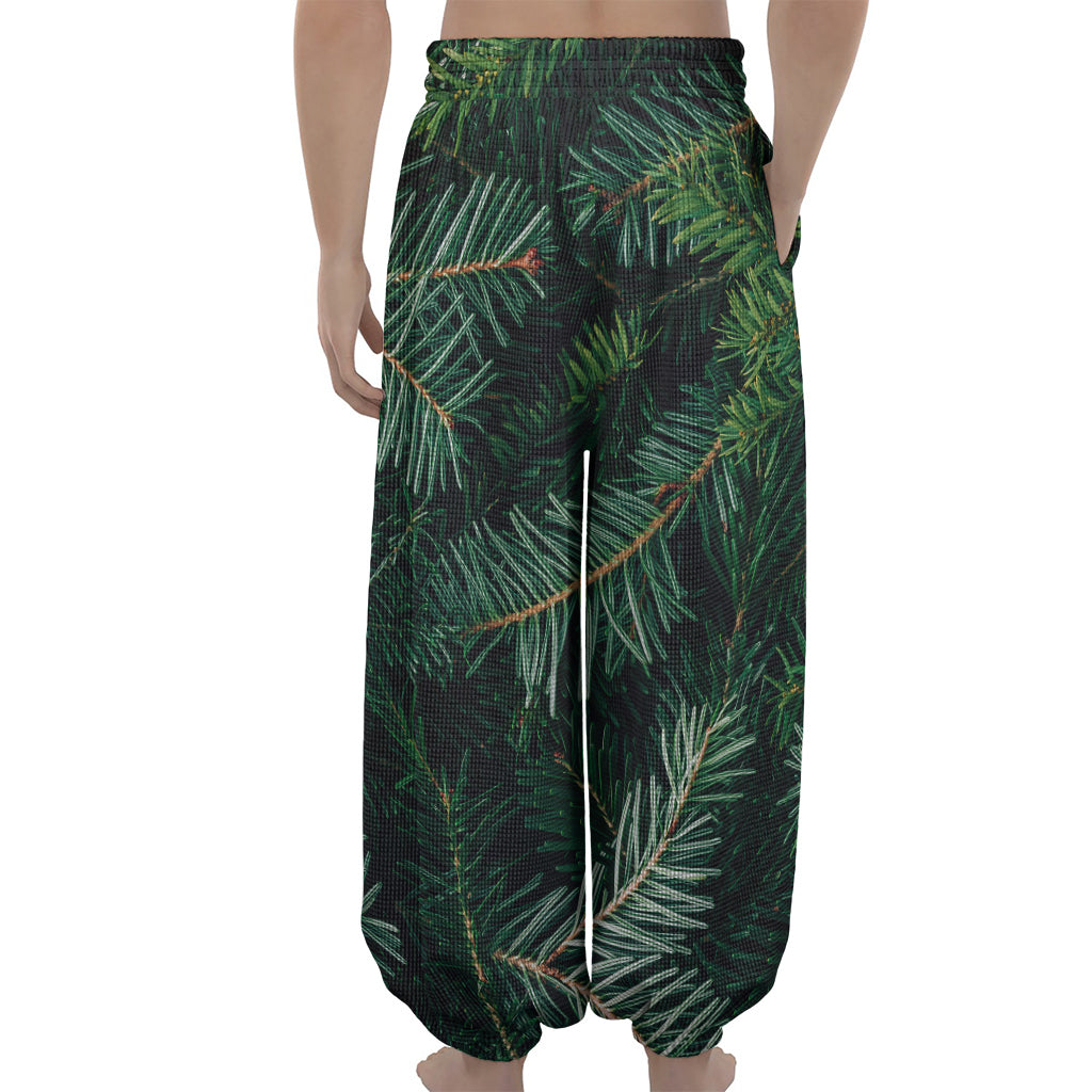 Christmas Tree Print Lantern Pants
