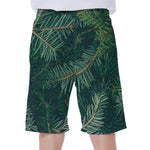 Christmas Tree Print Men's Beach Shorts