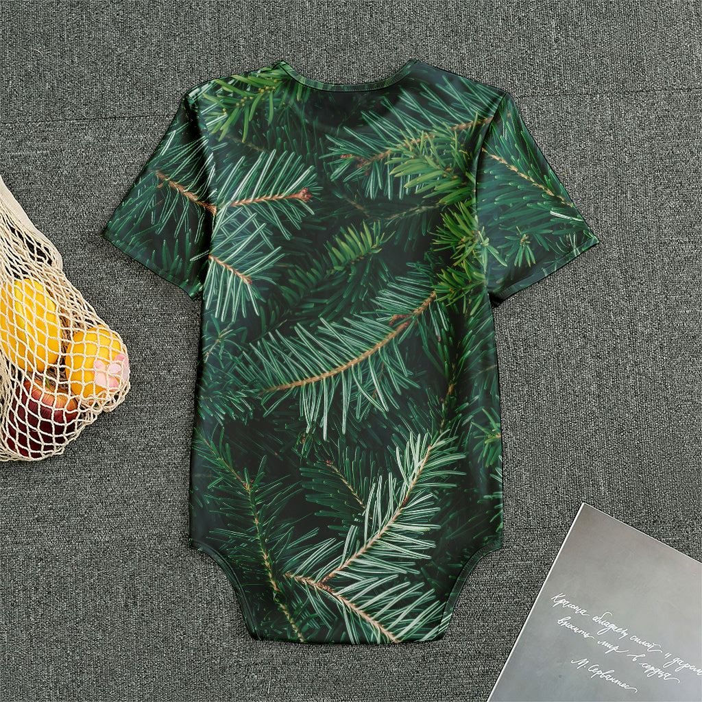 Christmas Tree Print Men's Bodysuit