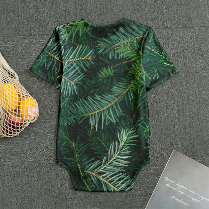 Christmas Tree Print Men's Bodysuit