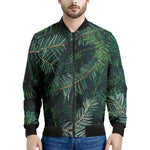 Christmas Tree Print Men's Bomber Jacket