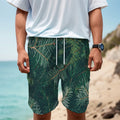 Christmas Tree Print Men's Cargo Shorts