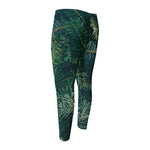 Christmas Tree Print Men's Compression Pants