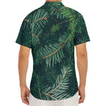 Christmas Tree Print Men's Deep V-Neck Shirt